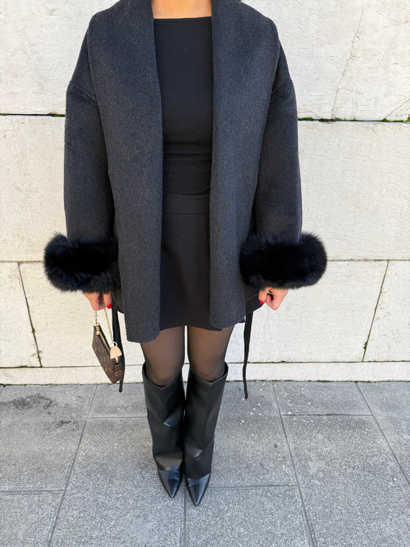 Cashmere Elegance – Luxury Cashmere Coat