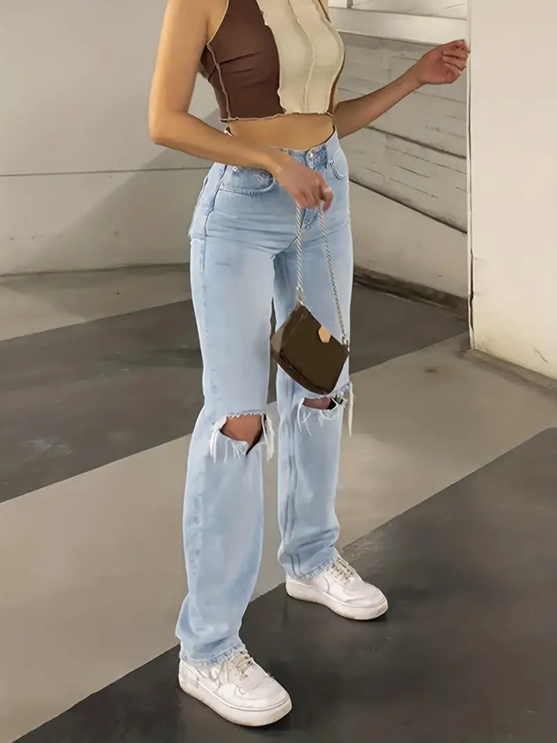 Light blue jeans
