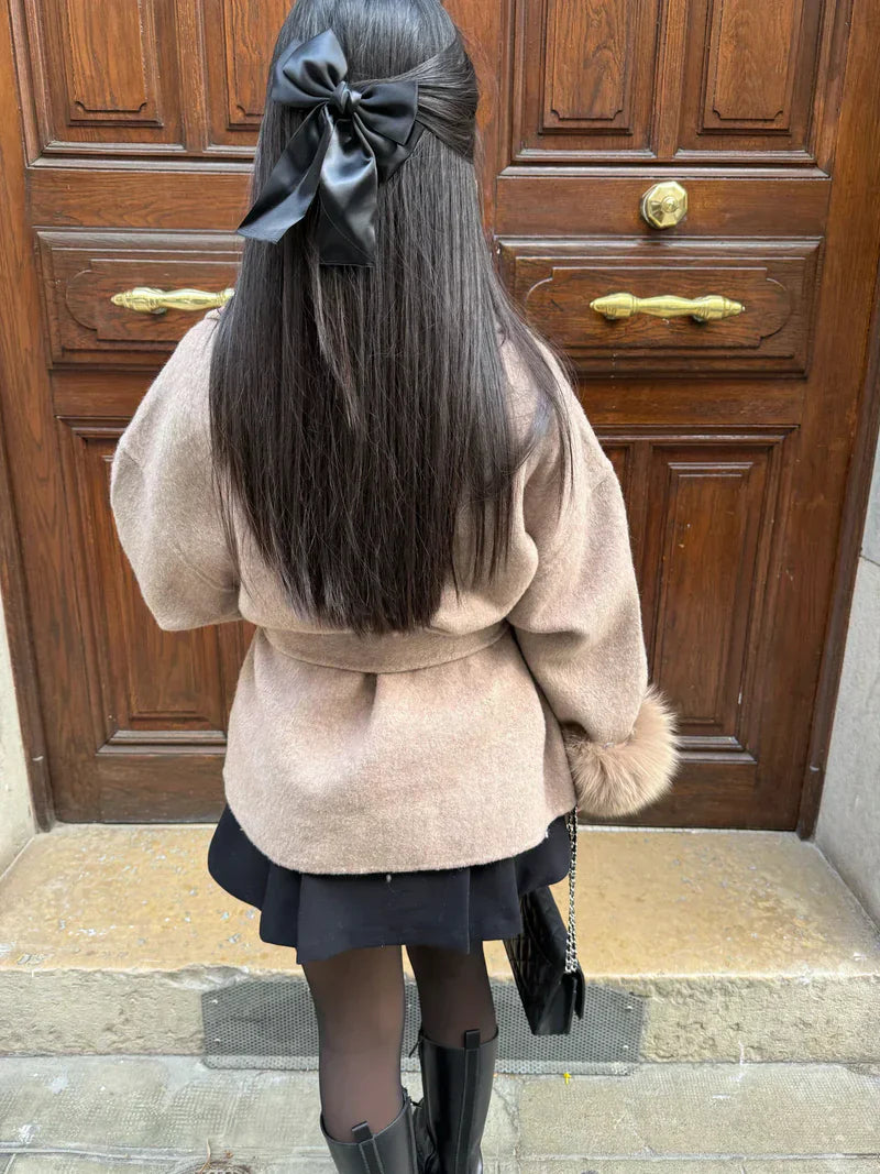 Cashmere Elegance – Luxury Cashmere Coat