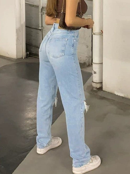 Light blue jeans