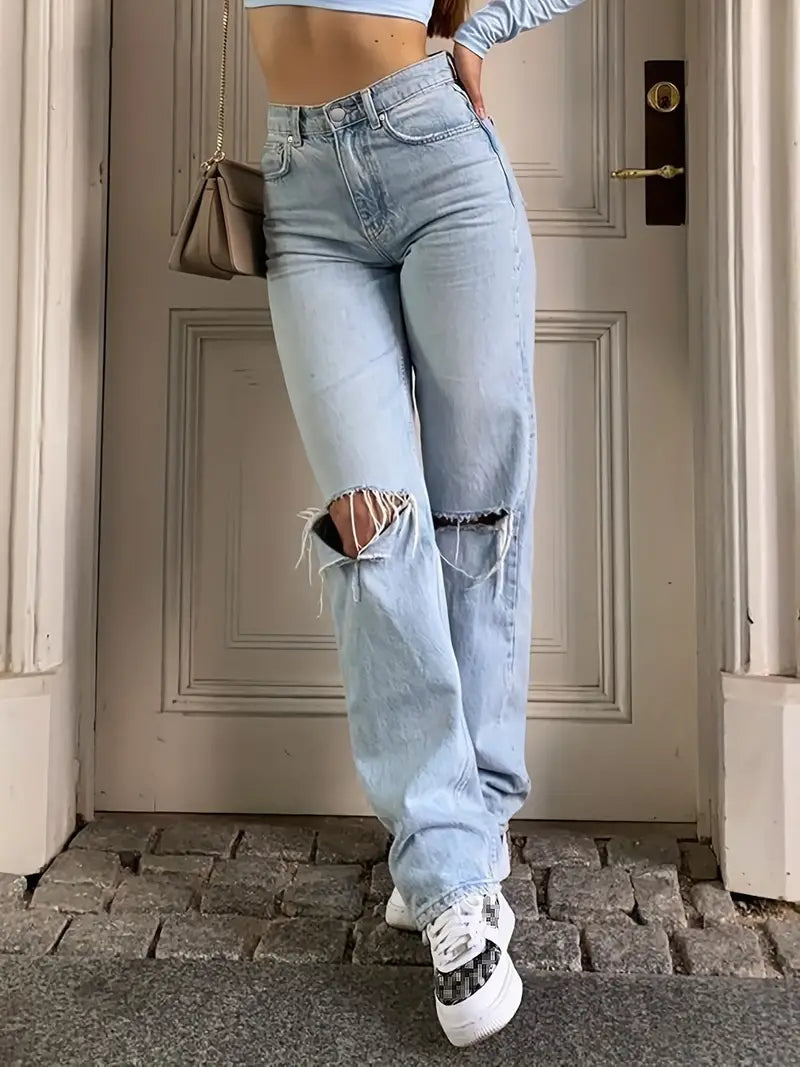 Light blue jeans