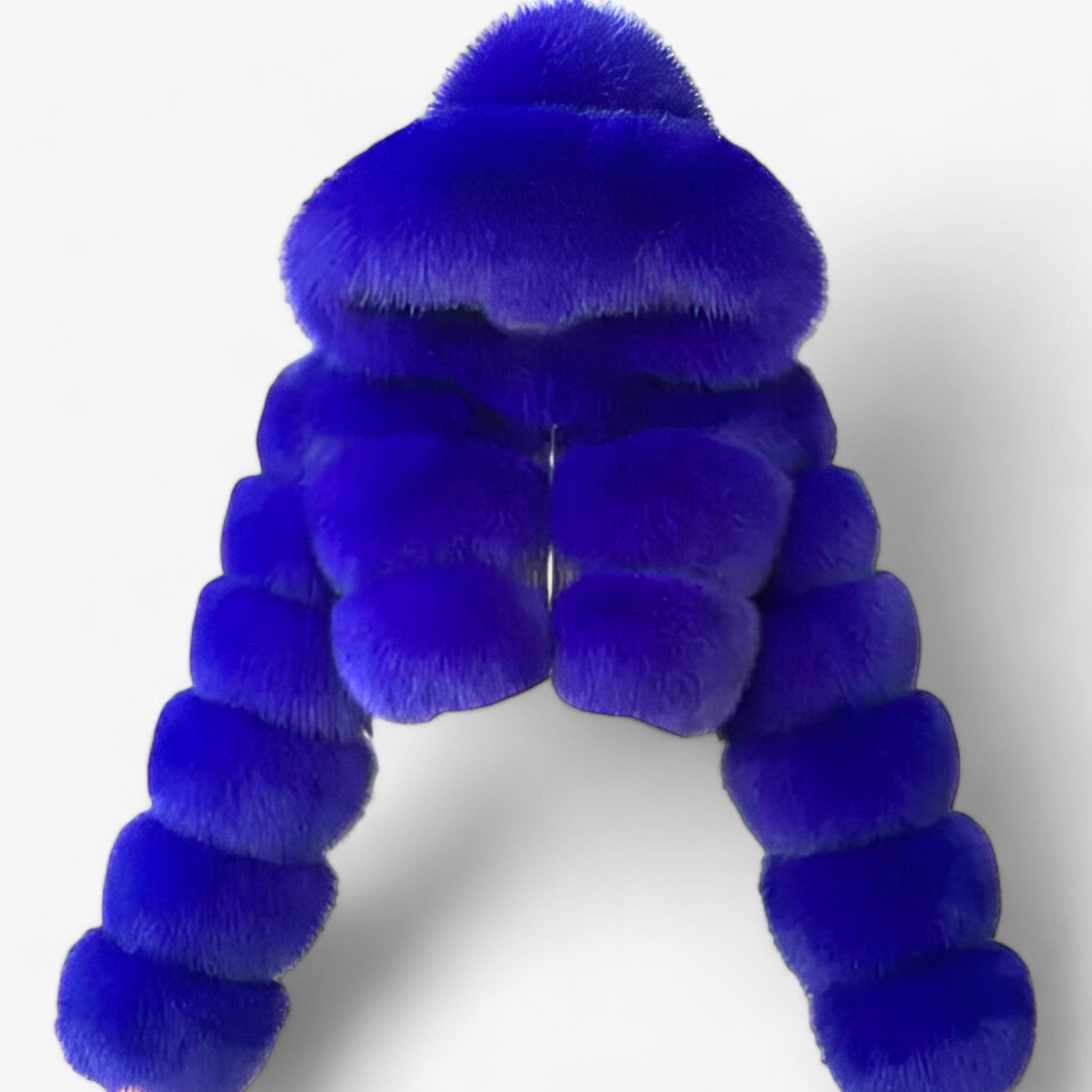 Adele Luxe Faux Fur Jas - Zilvergrijs